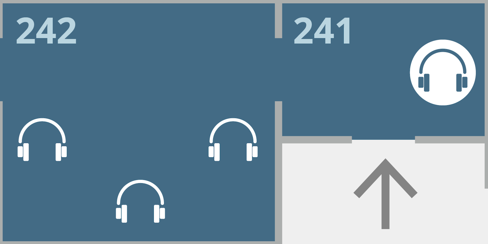 Whiteread Wayfinding - Audio Stop Gallery 241
