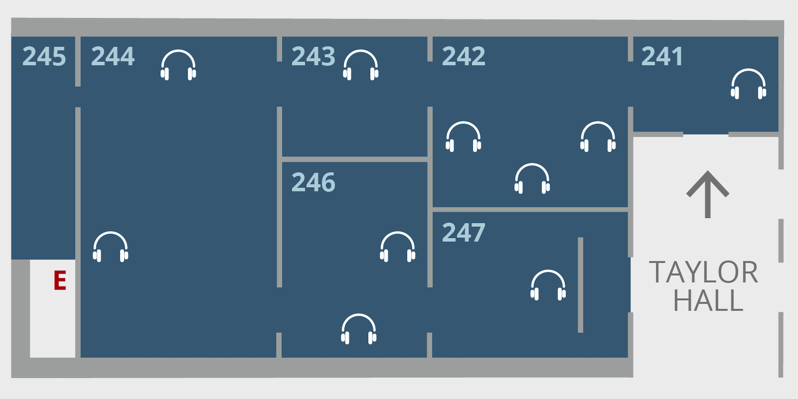 Whiteread Wayfinding Main Exhibition Galleries