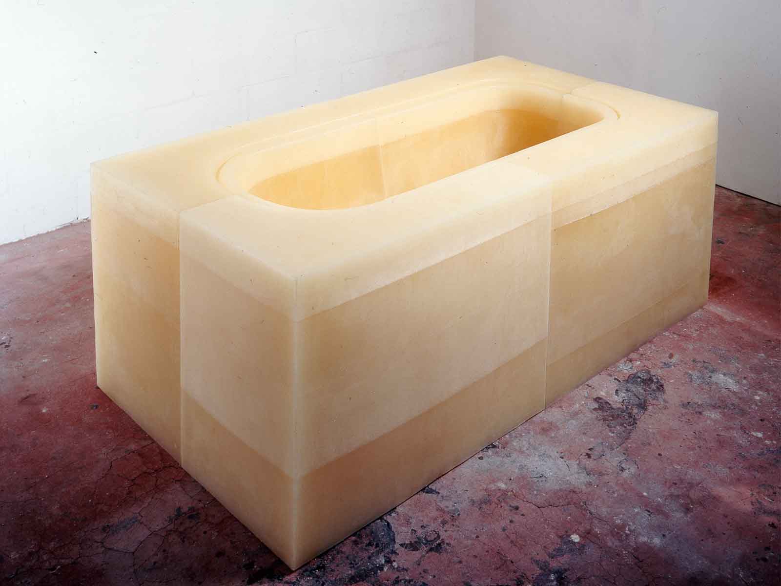 Rachel Whiteread; Untitled (Yellow Bath), 1996;