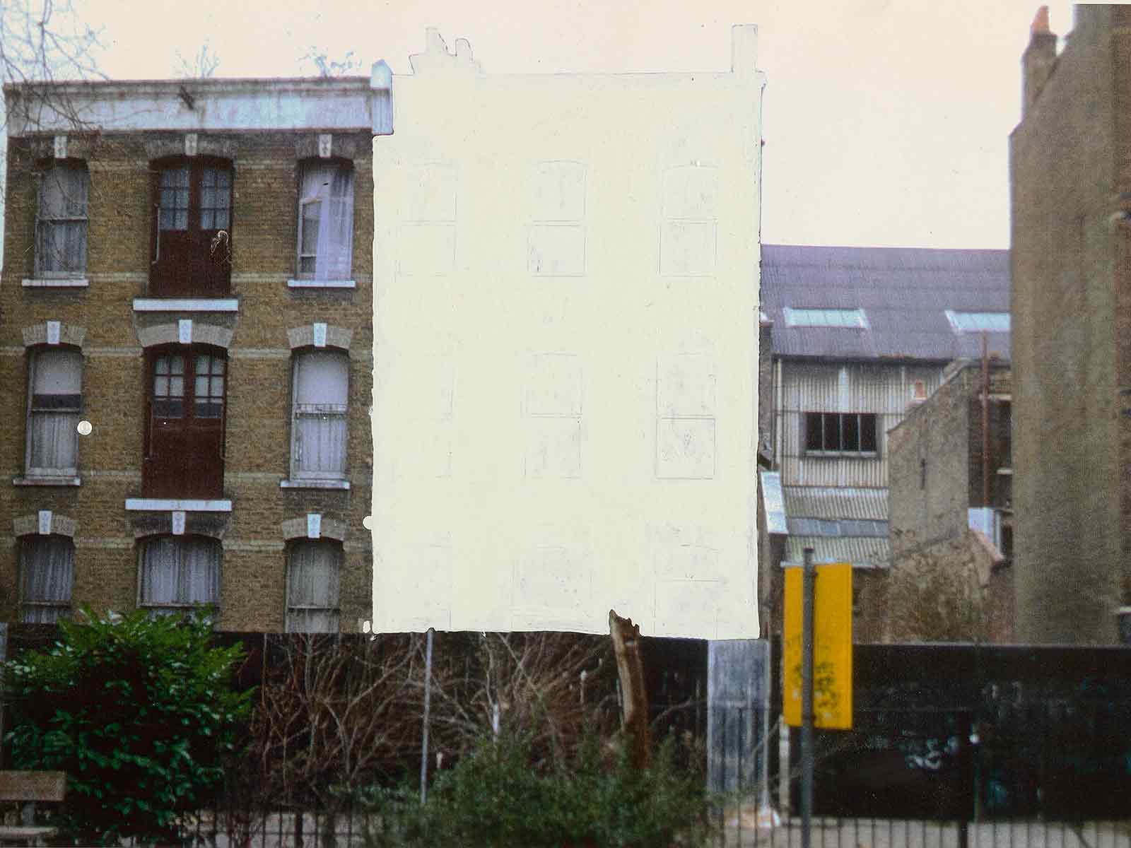 Rachel Whiteread; Study for “House” (detail), 1992;