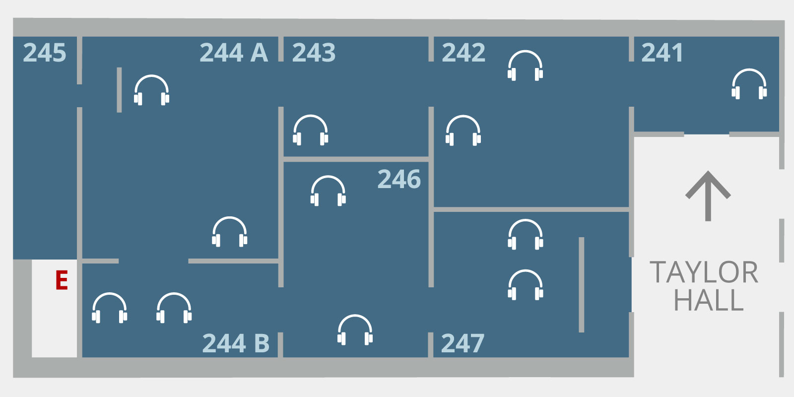 Audio Guide Floorplan