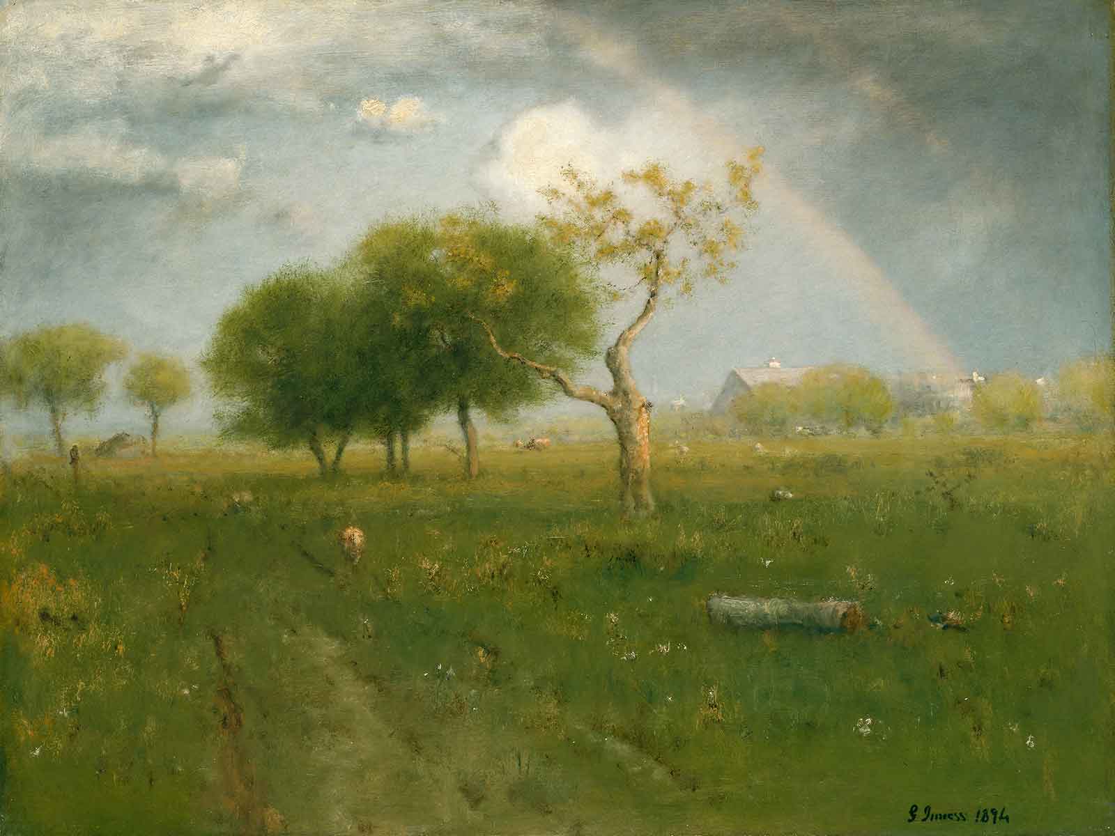 George Inness, After a Summer Shower