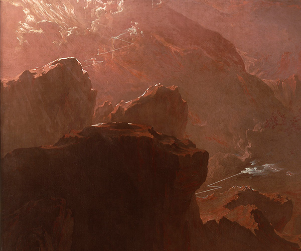 John Martin’s dramatic painting recounts scene in epic tale - Saint ...