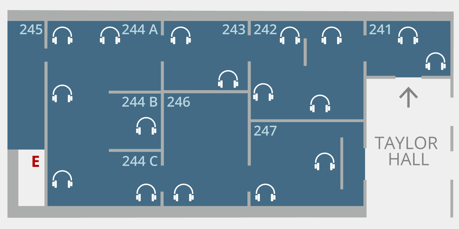 Storm of Progress Floorplan for Main Exhibition Galleries