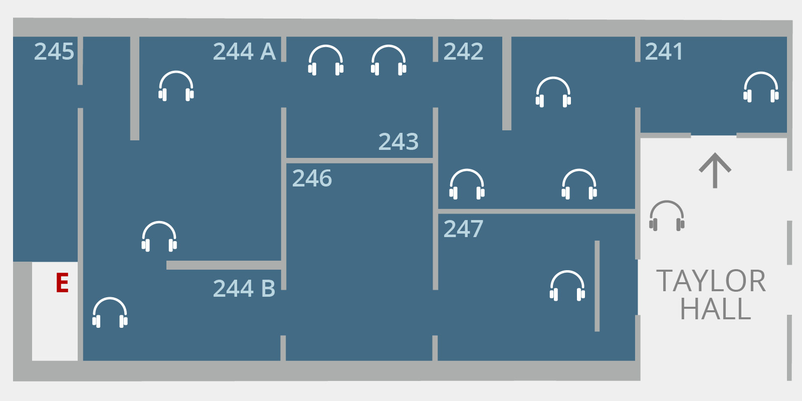 Nubia: Treasures of Ancient Africa Floorplan for Main Exhibition Galleries