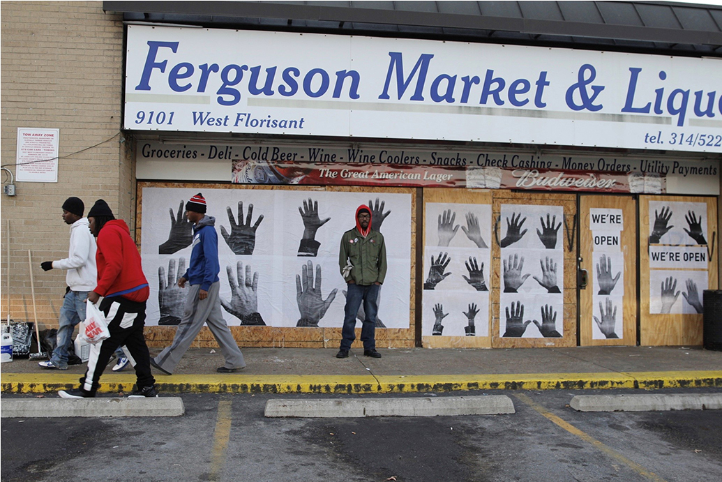 Damon Davis and All Hands on Deck Project in Ferguson, Missouri