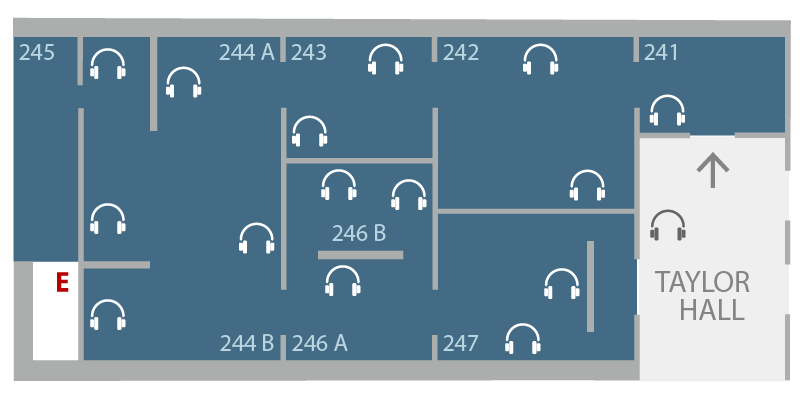 Global Threads Audio Guide Floorplan