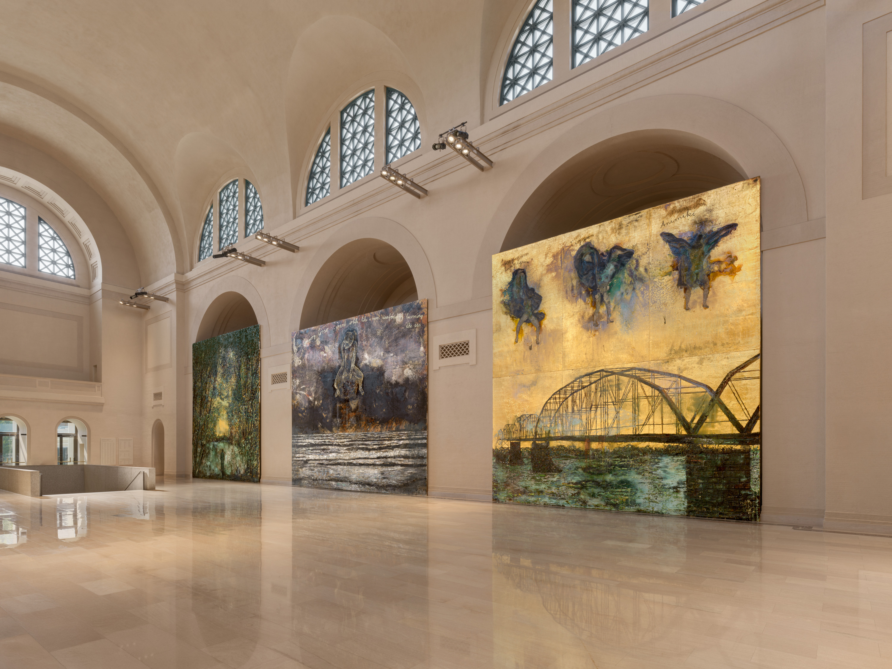 Anselm Kiefer: Becoming the Sea Sculpture Hall Installation