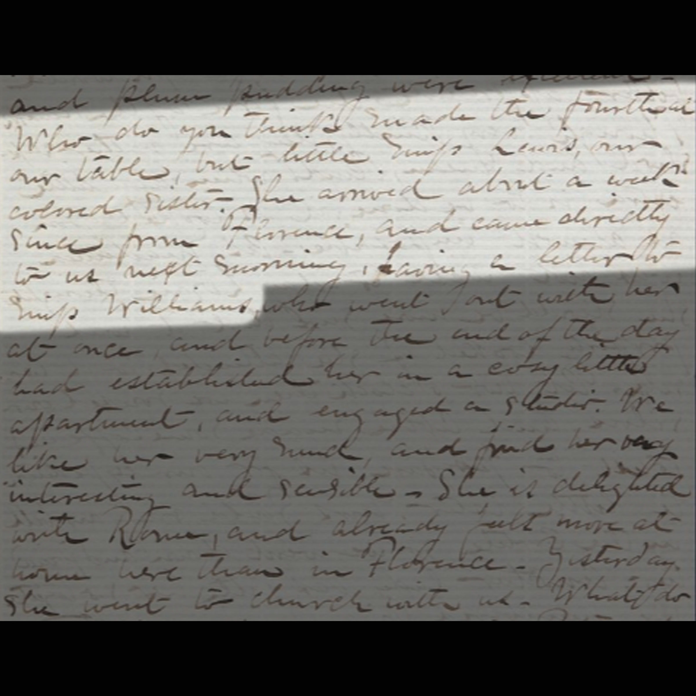 Zoomed and cropped version of a handwritten letter from the 19th century.