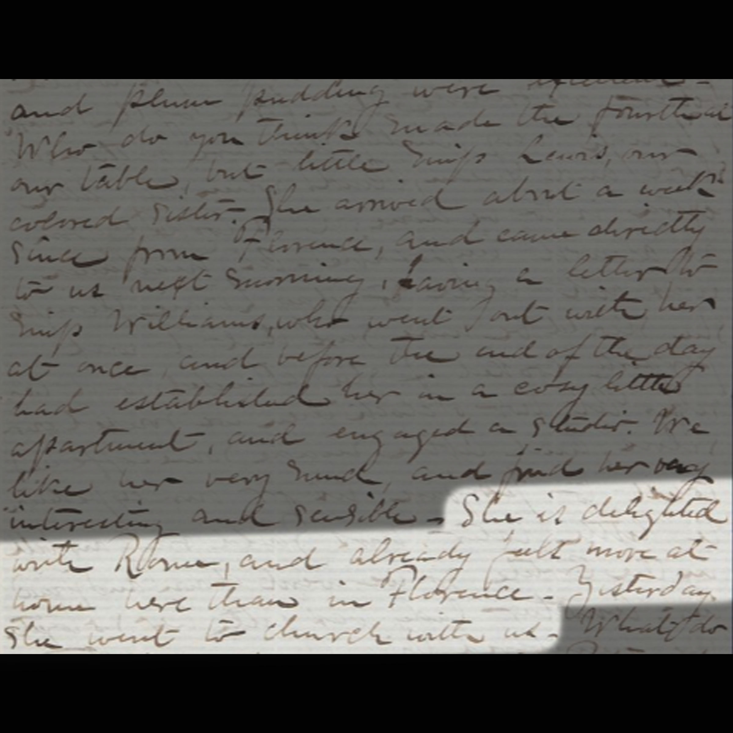 Zoomed and cropped version of a handwritten letter from the 19th century.