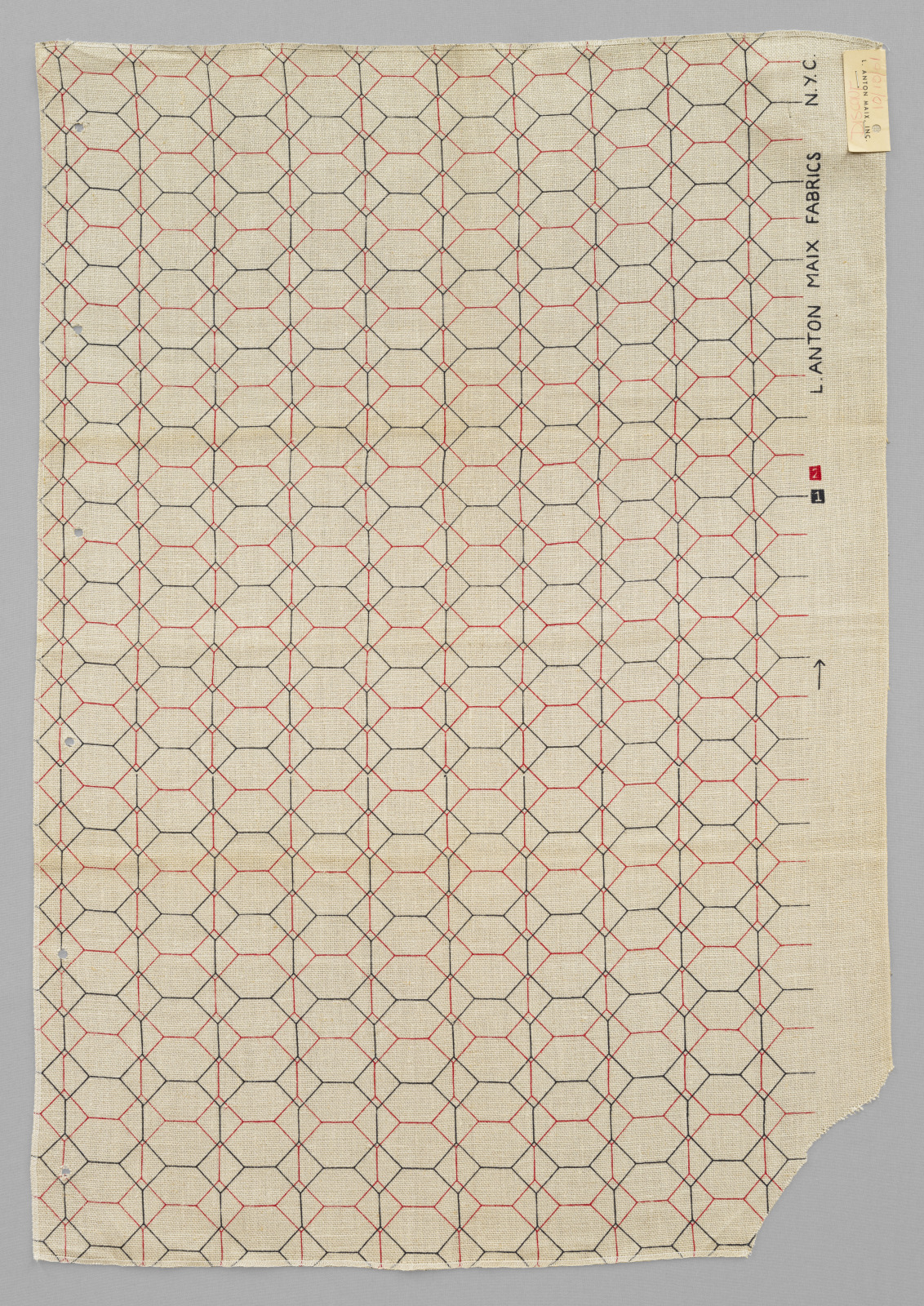 Honeycomb Textile Sample - Saint Louis Art Museum