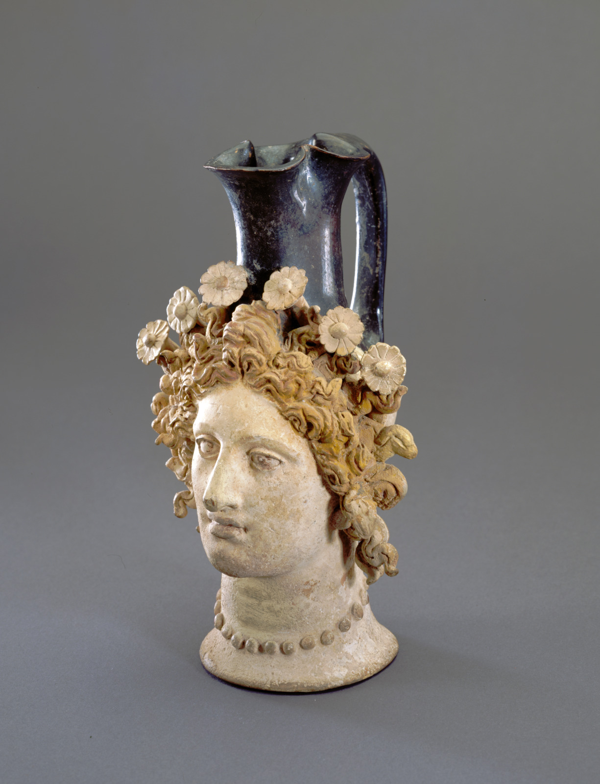 Pitcher in the Form of a Female Head