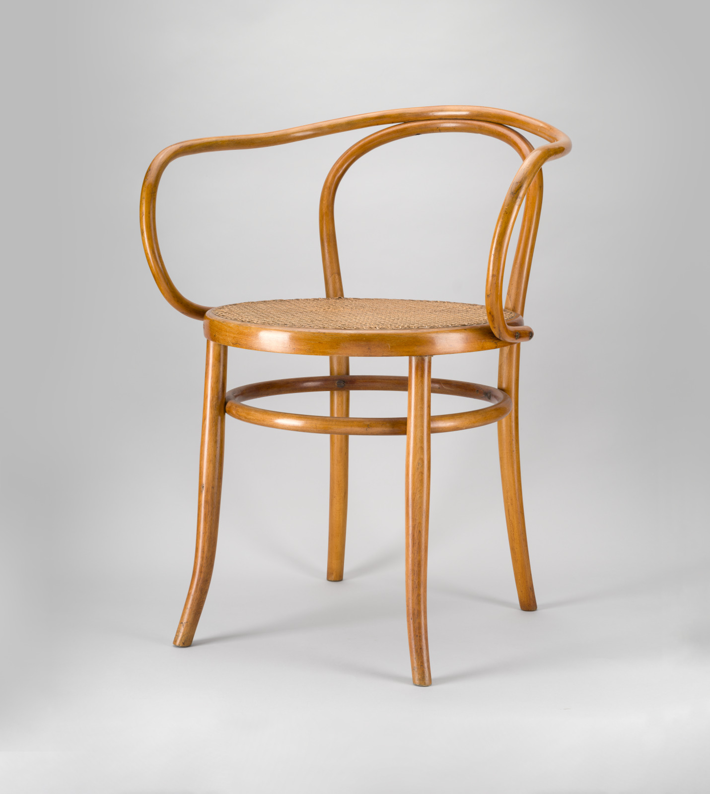 Armchair (Model No. 9), Gebrüder Thonet, Vienna, Austria, founded 1853, c.1904, Beechwood and cane