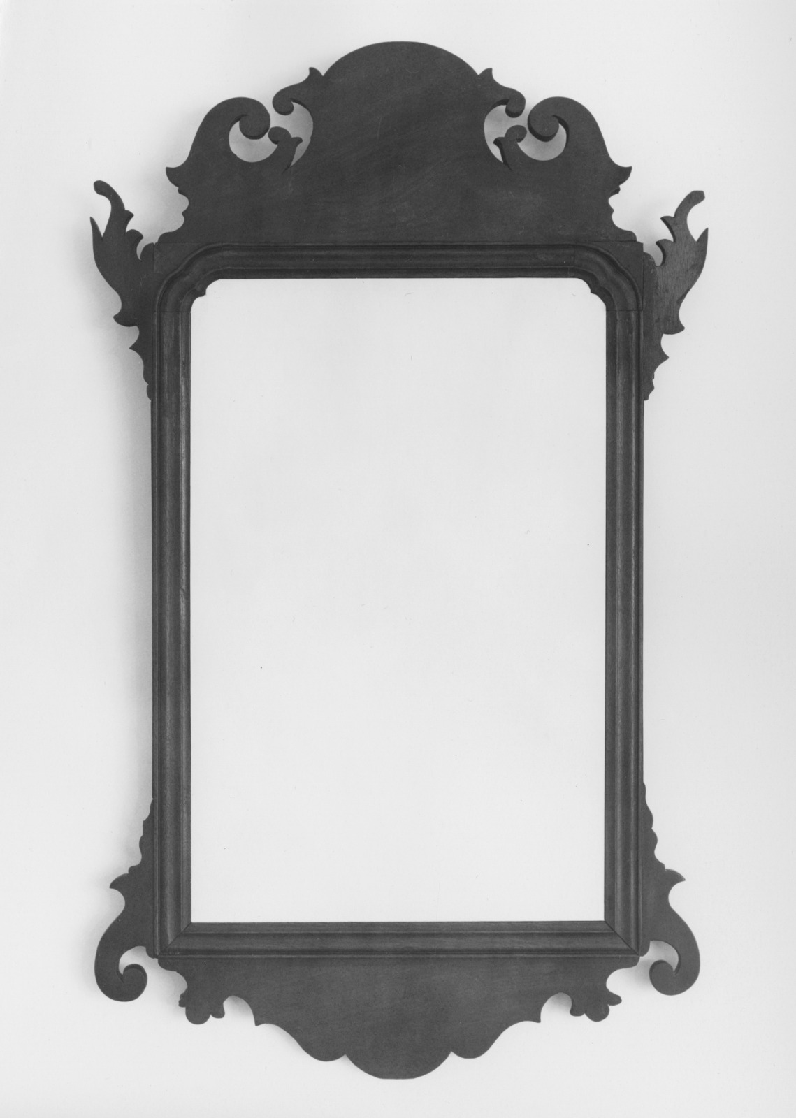Looking Glass, John Elliott Jr., American, 1739–1810, c.1790, Mahogany, white pine, and glass