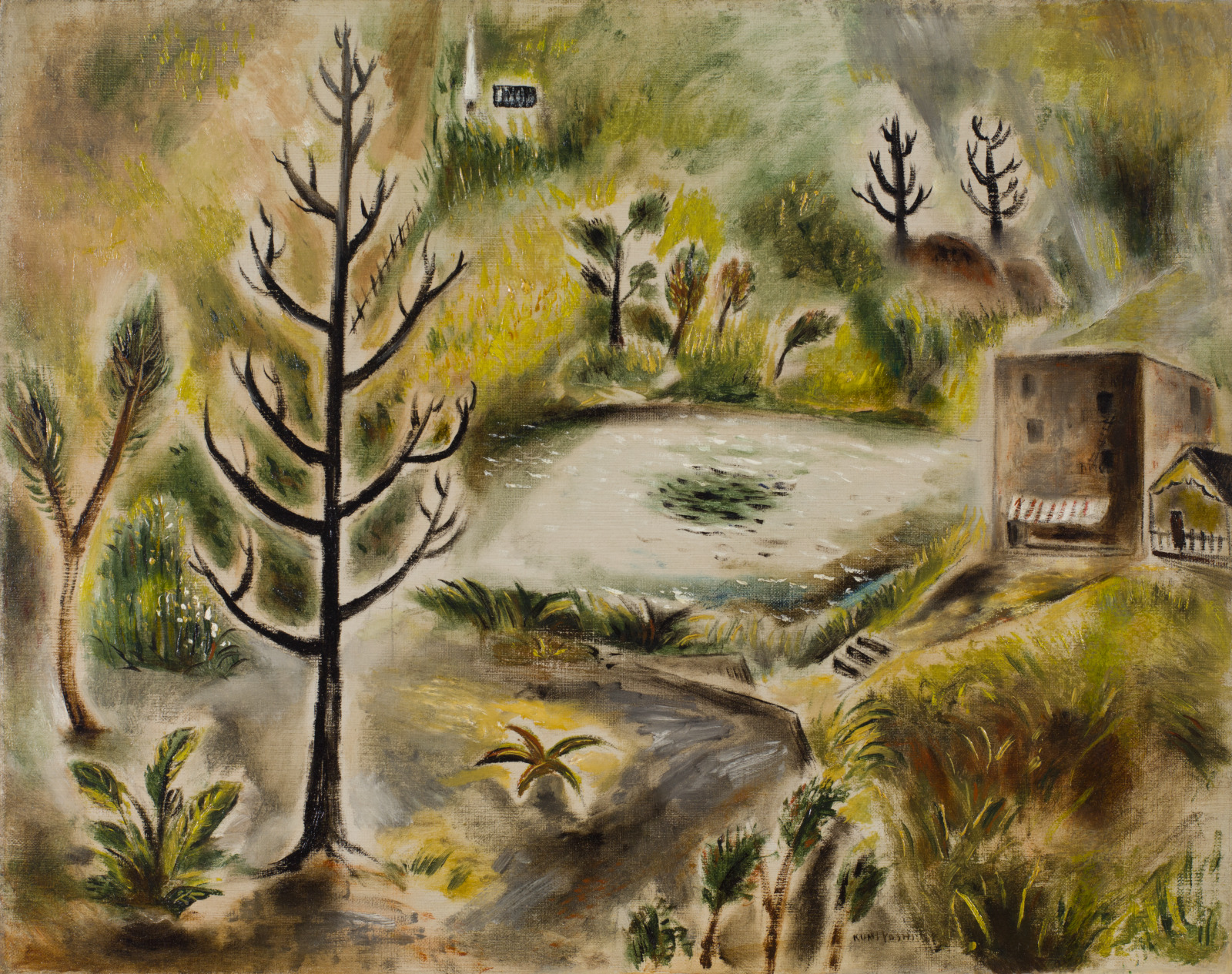 Landscape with Pond