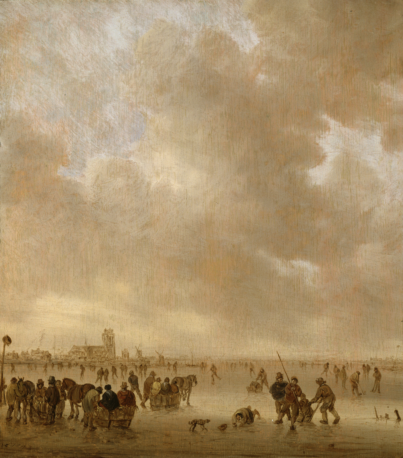 On the Ice Near Dordrecht