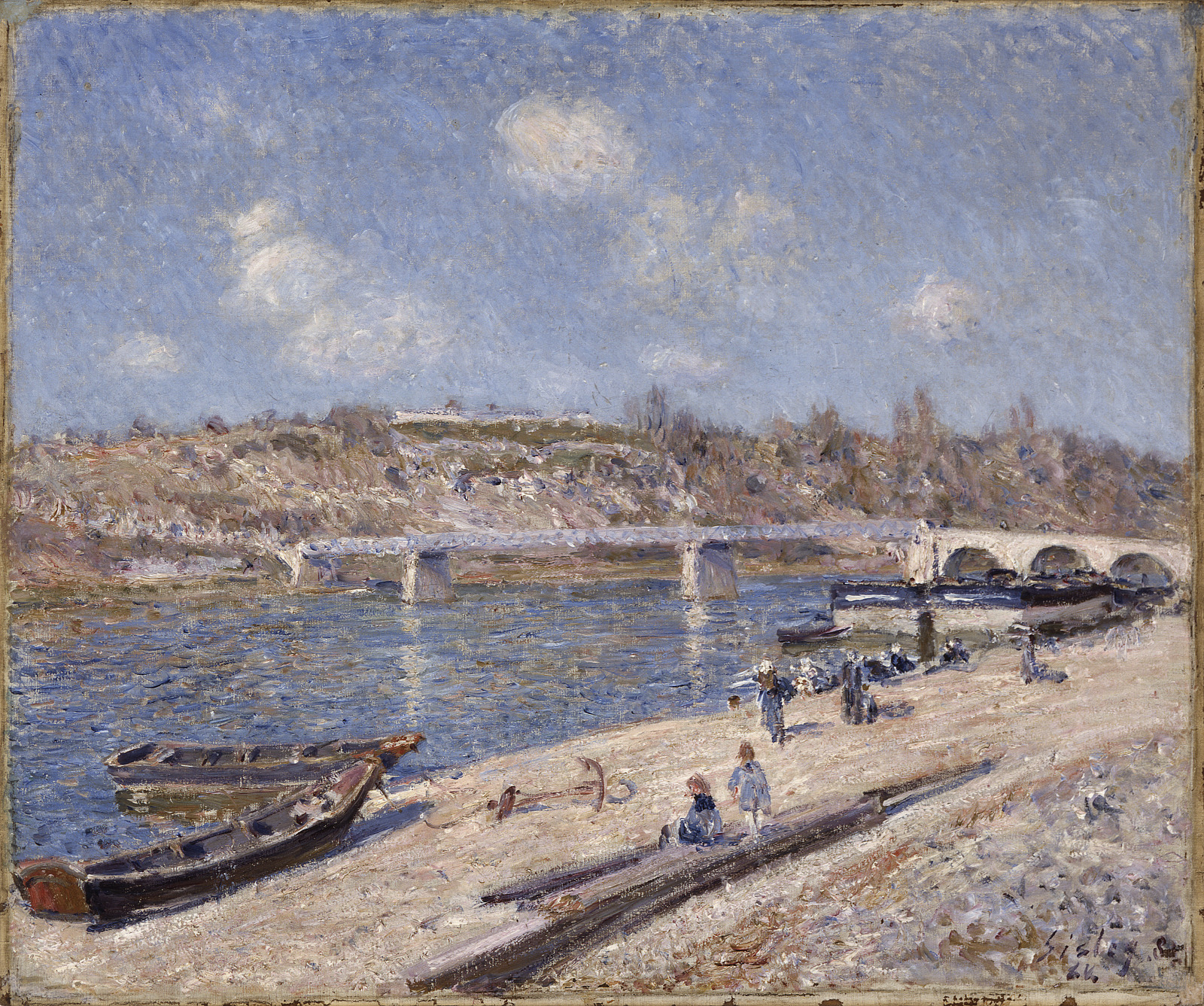 The Beach at Saint-Mammès