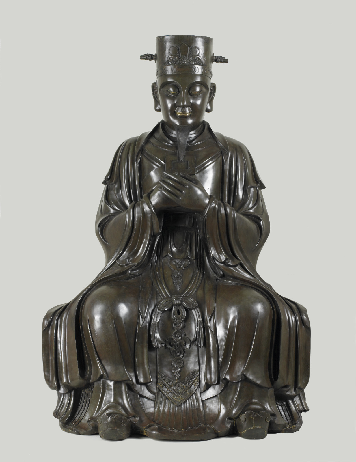 Seated Figure of the Official of Earth (Di guan)