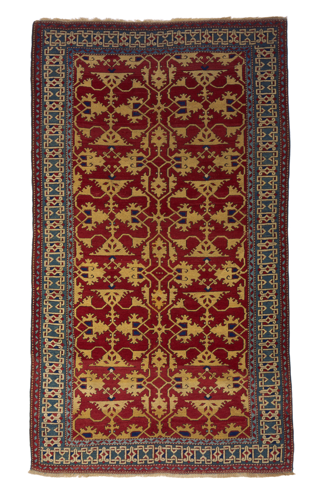 “Lotto” Carpet with Closed Kufesque Border