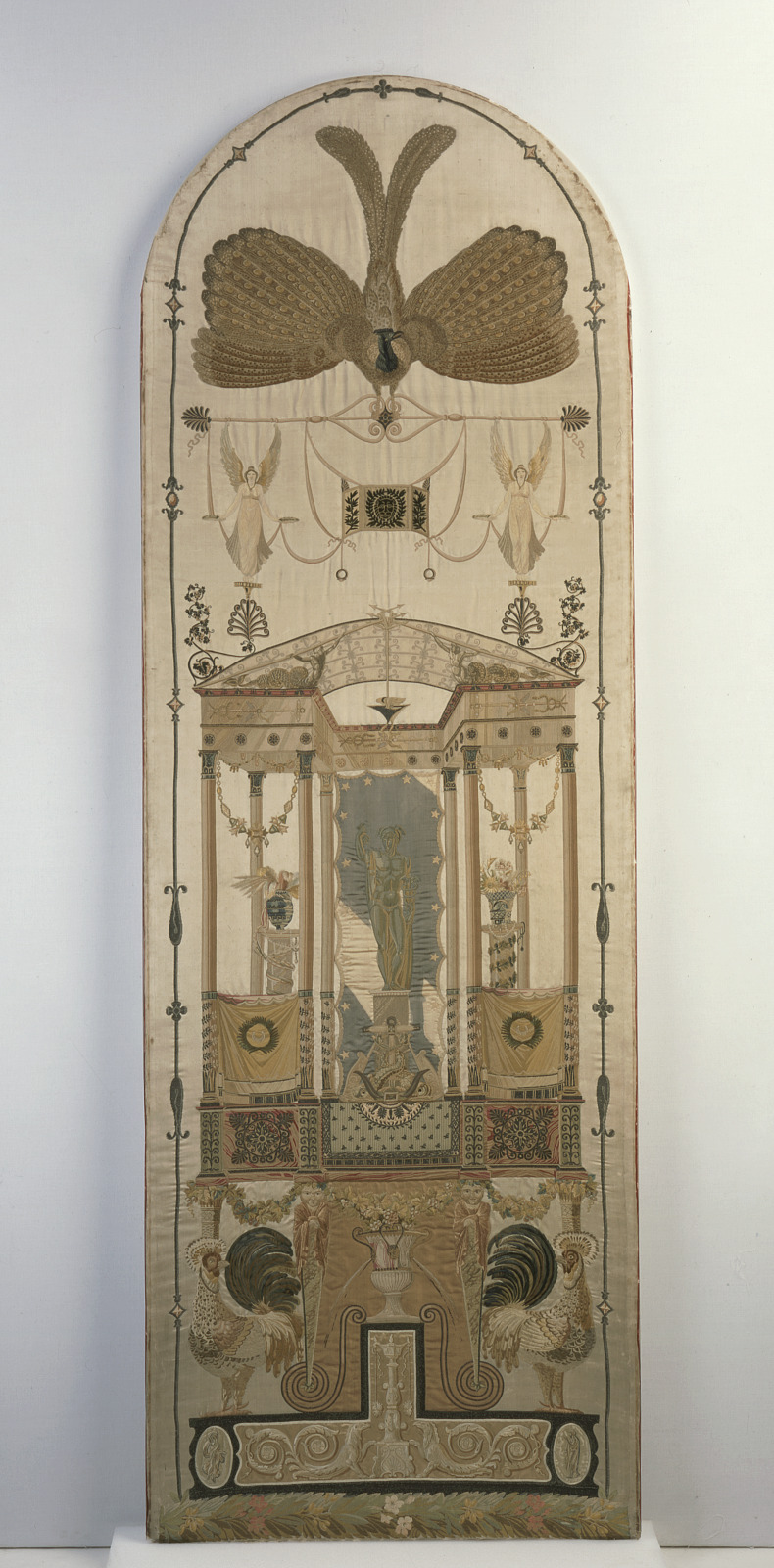Embroidered Panel: Mercury
