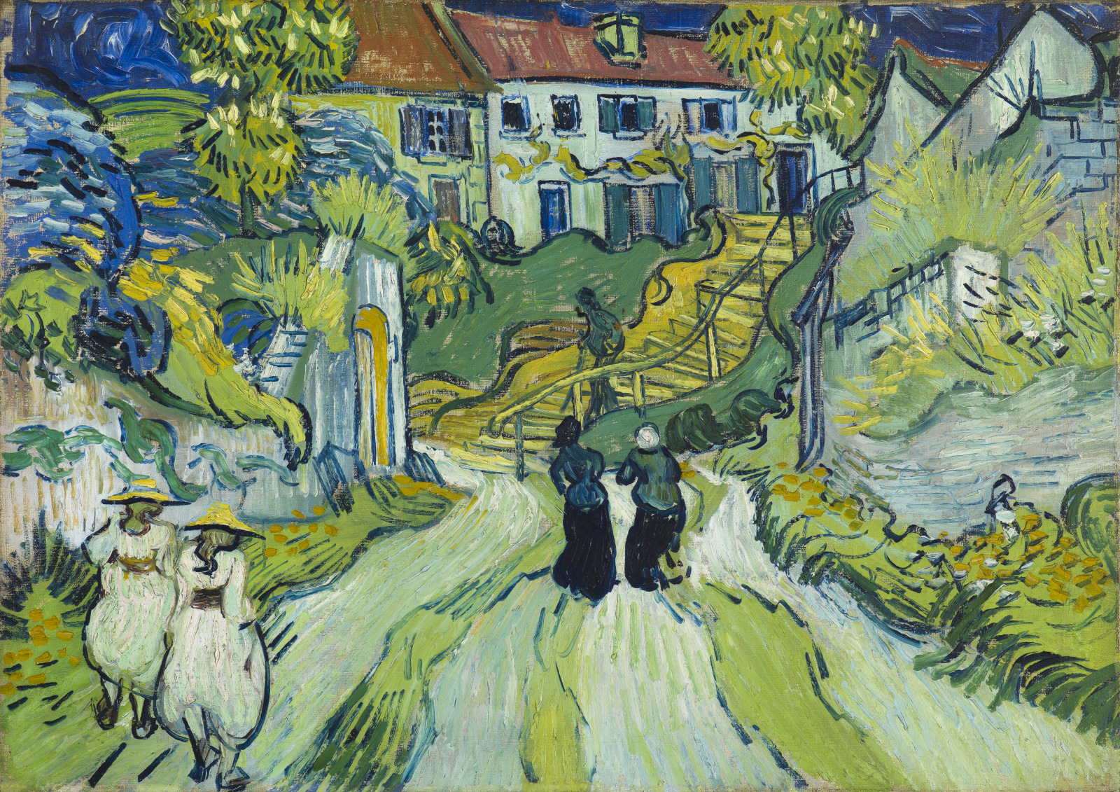 Stairway at Auvers