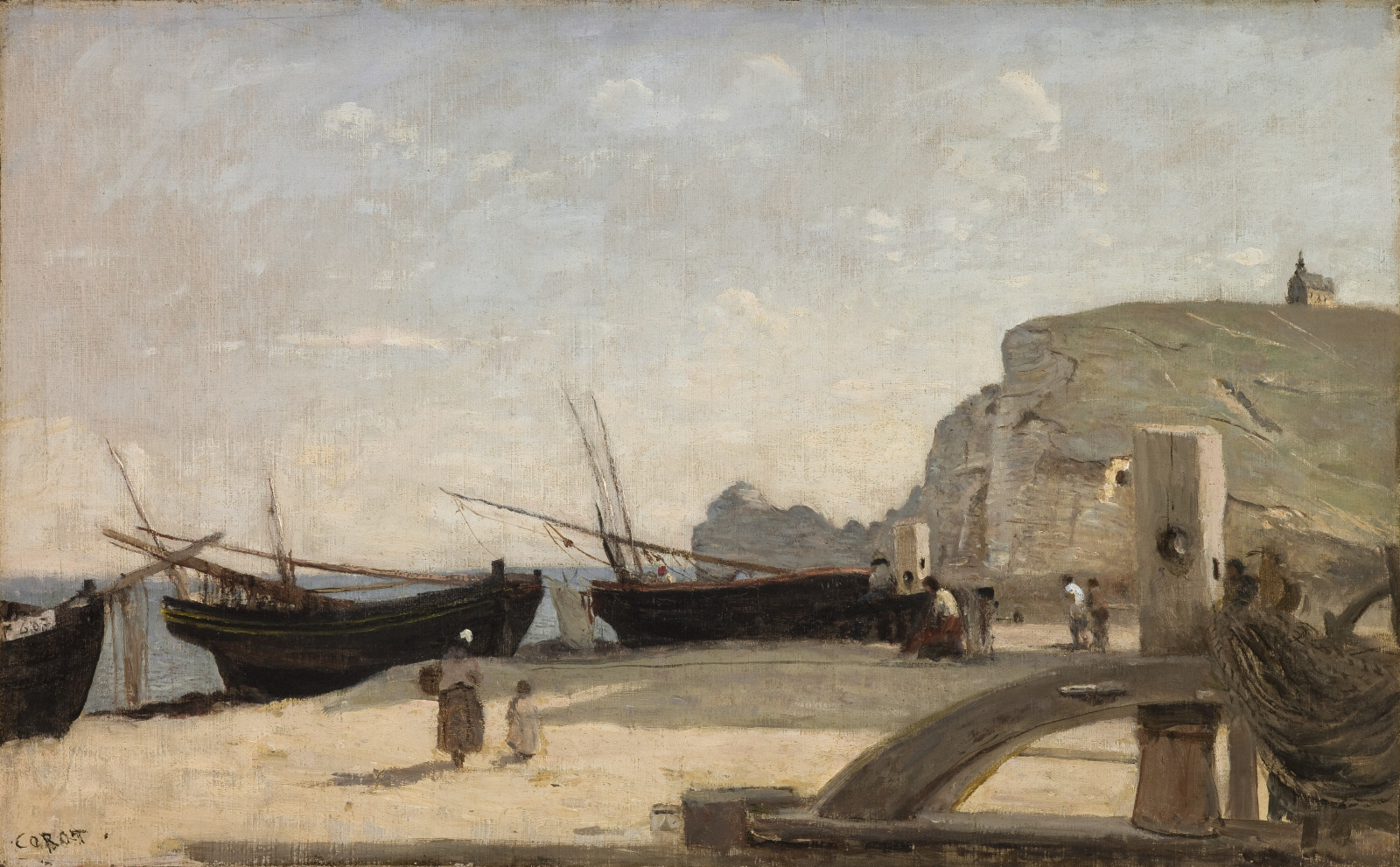 The Beach, Étretat