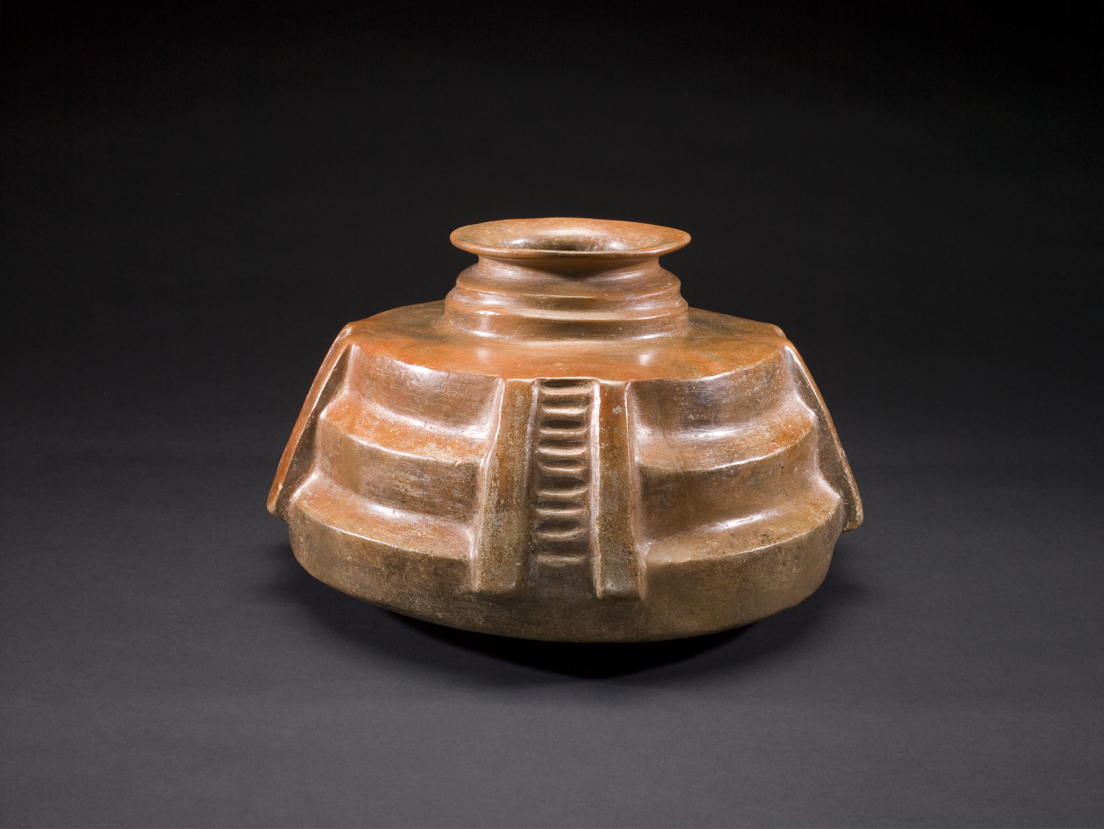 Vessel in the Form of a Circular Pyramid