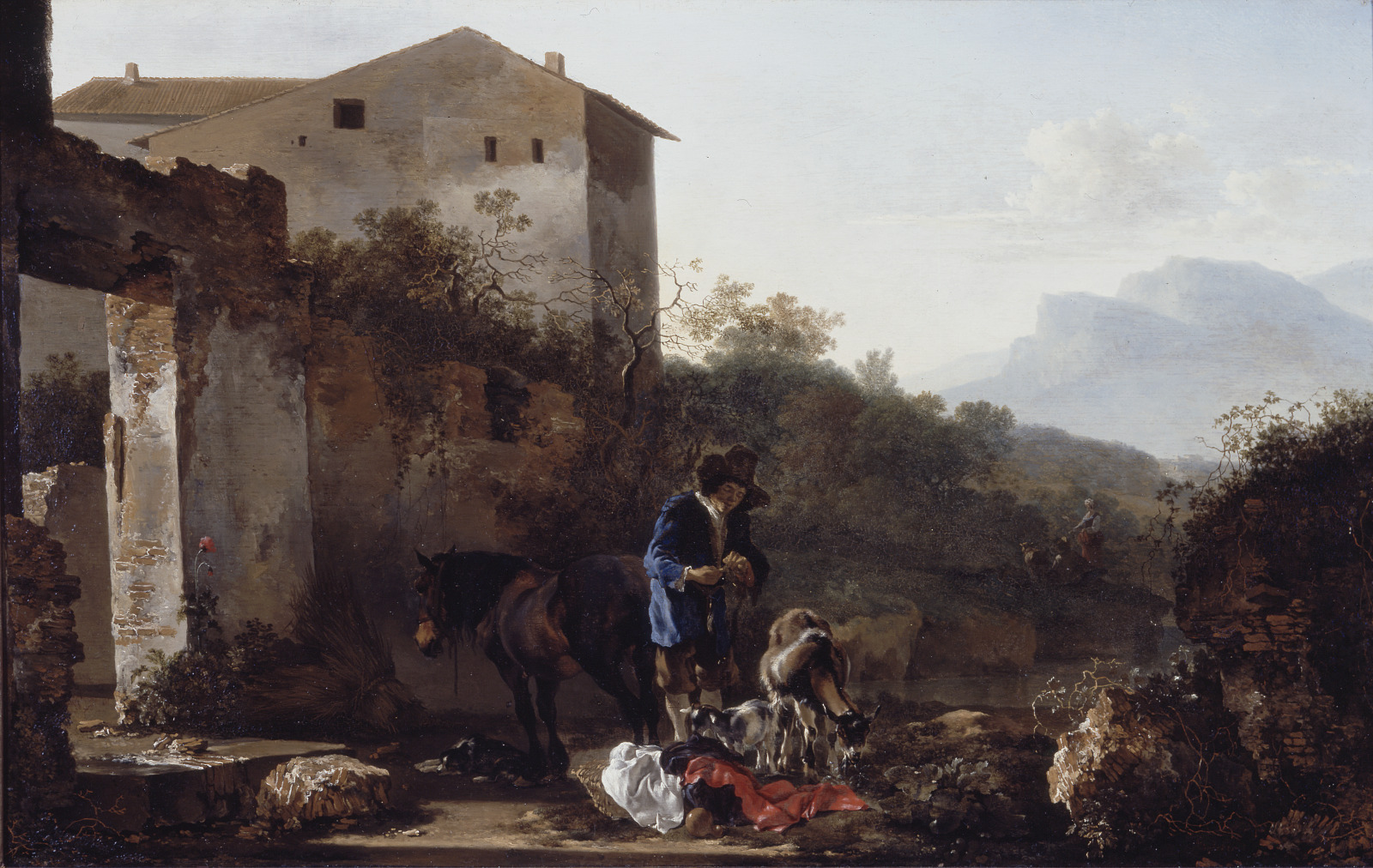 Landscape with a Goatherd