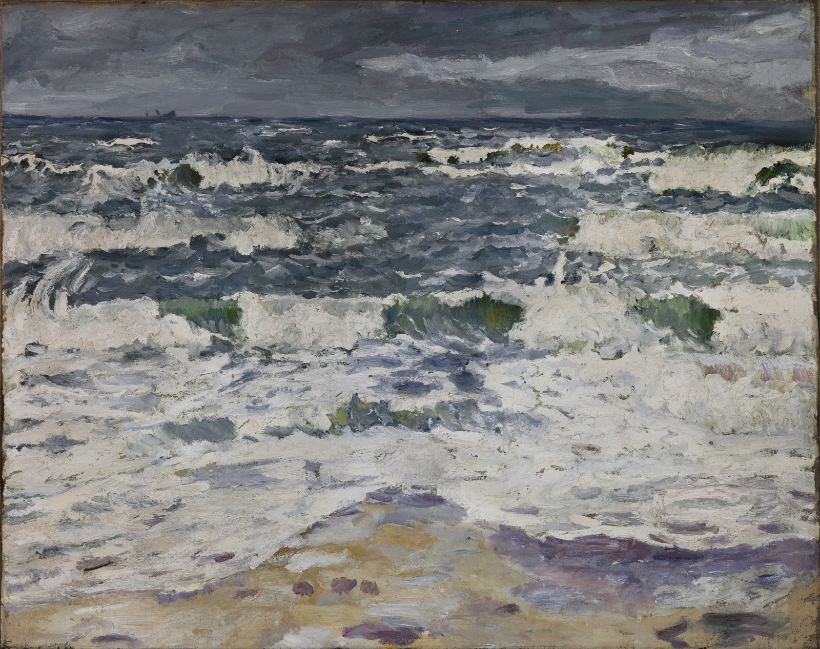 Gray Day at the Sea