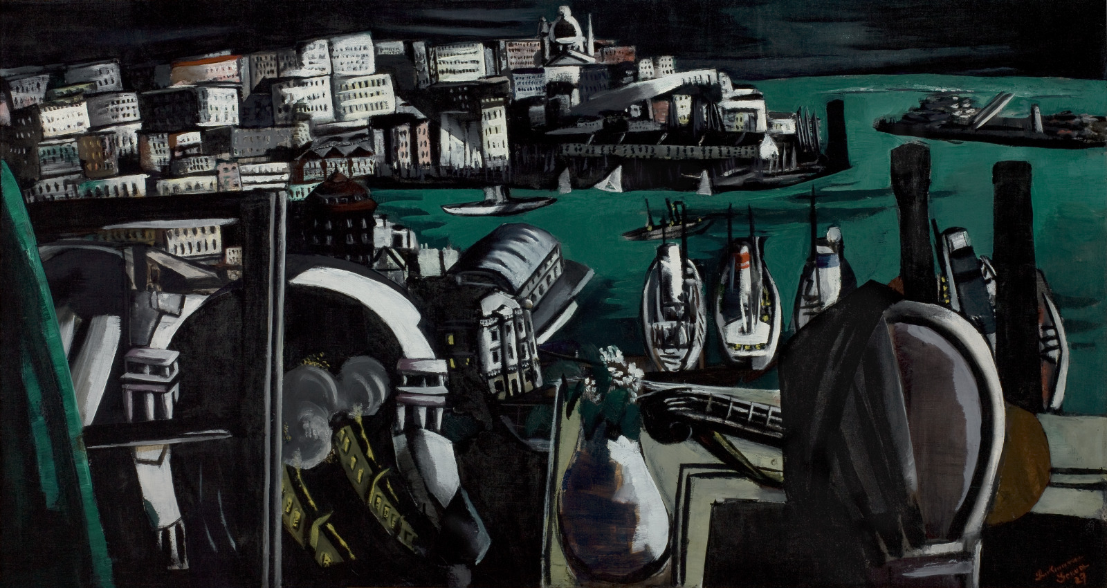 The Harbor of Genoa