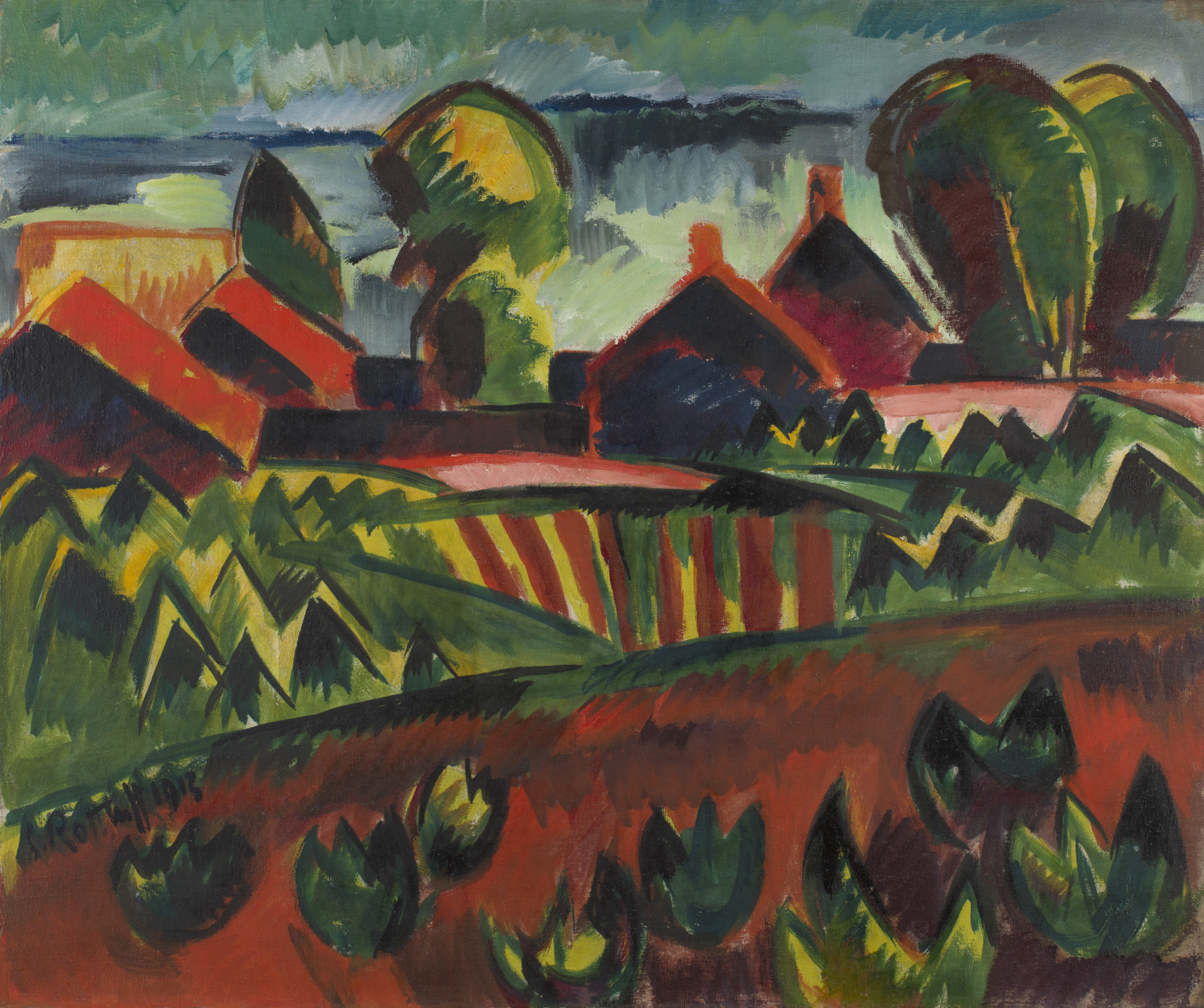 Village on the Sea
