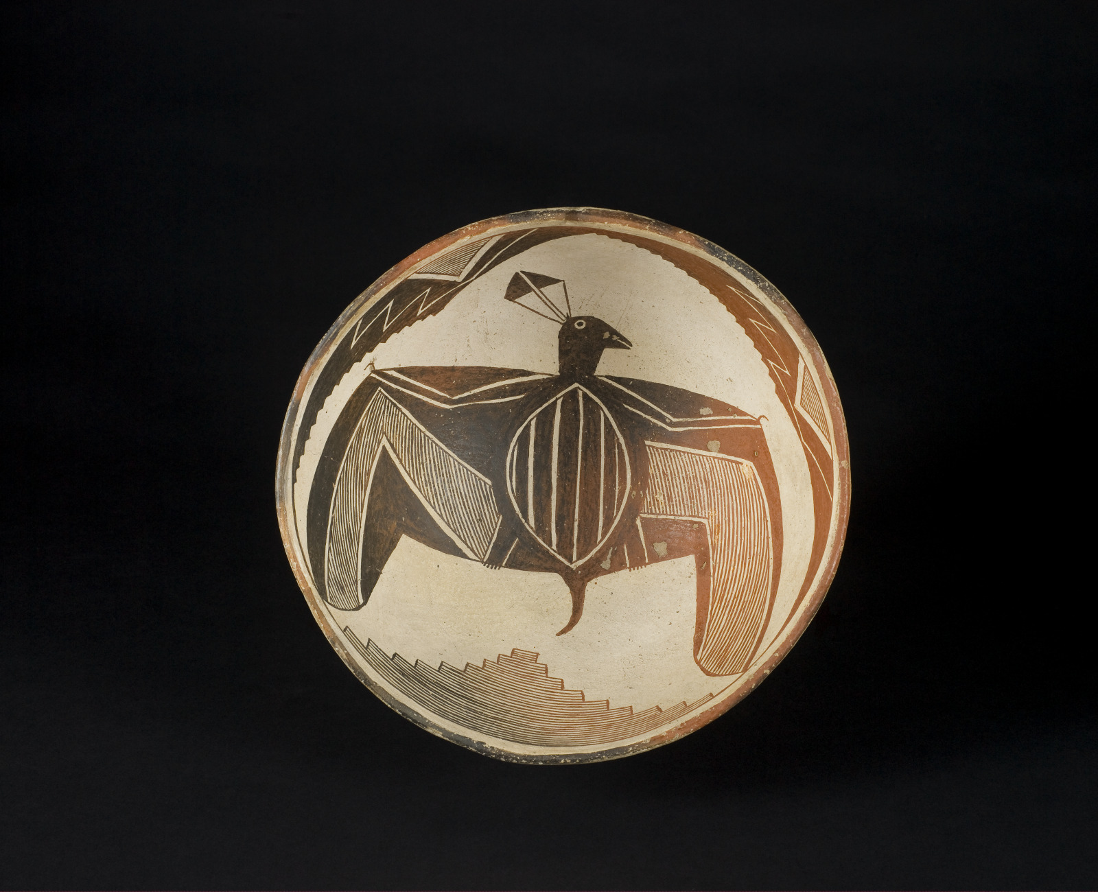 Bowl with Painted Motifs