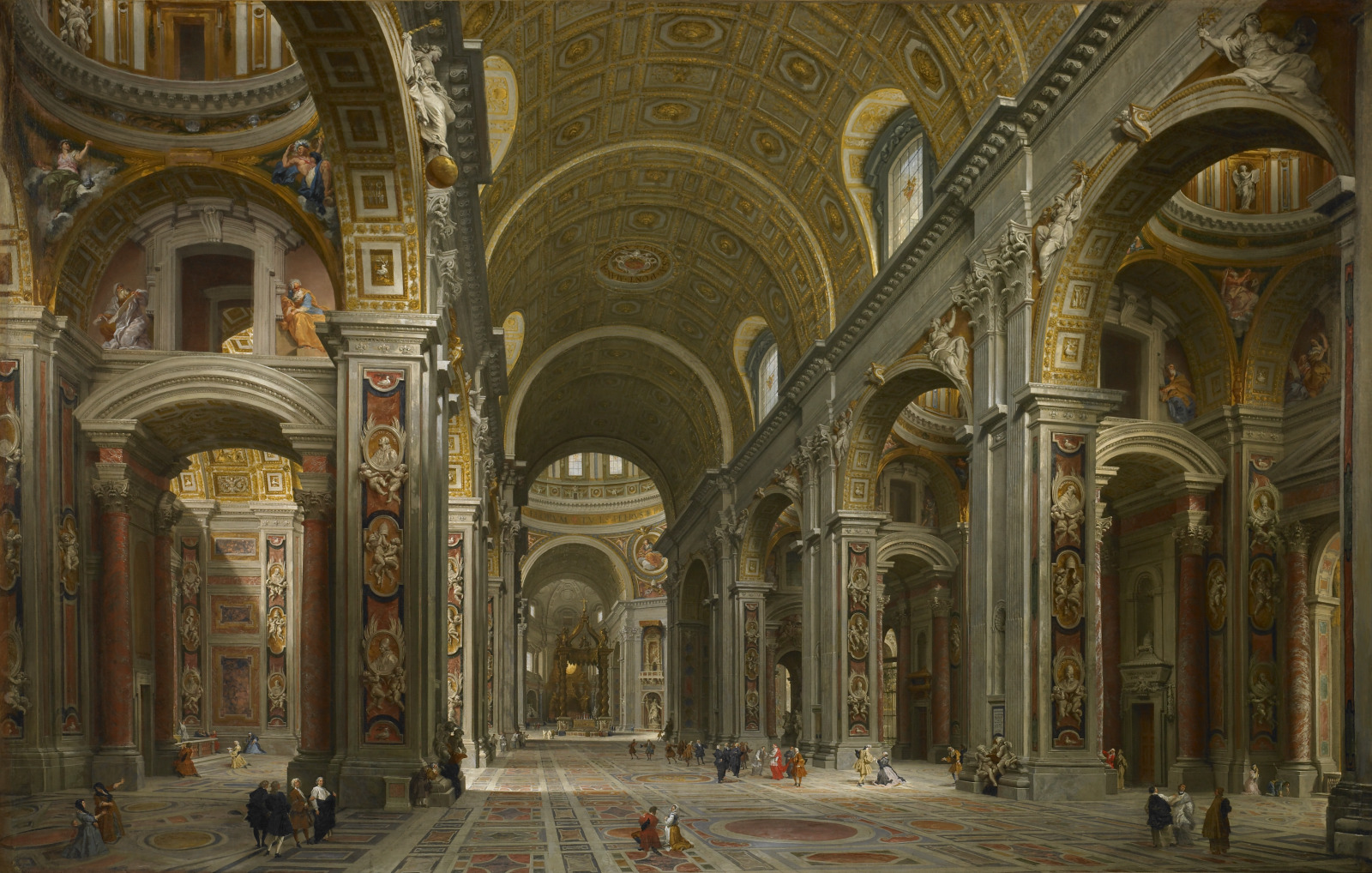 Interior of St. Peter’s, Rome