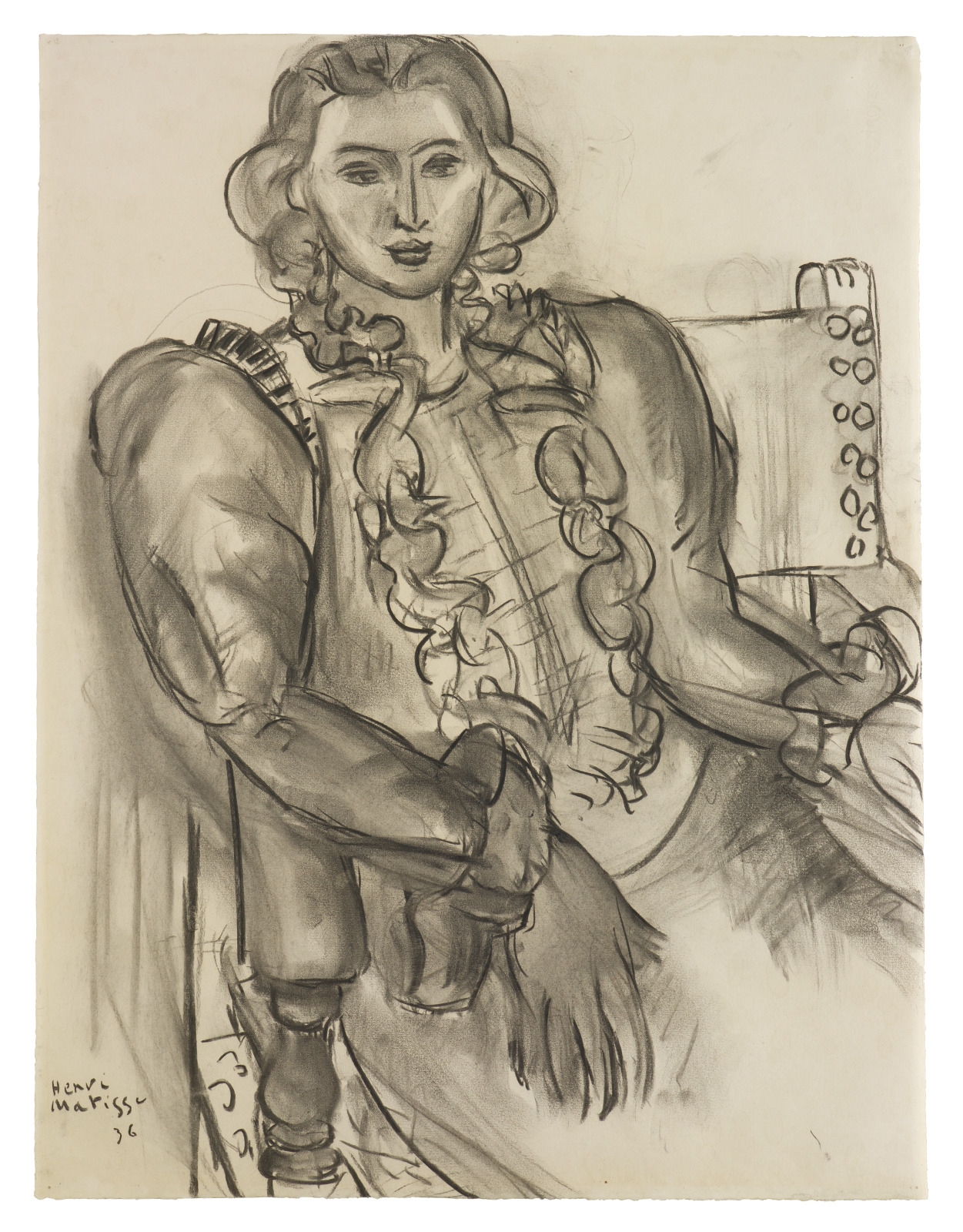 Woman in Armchair