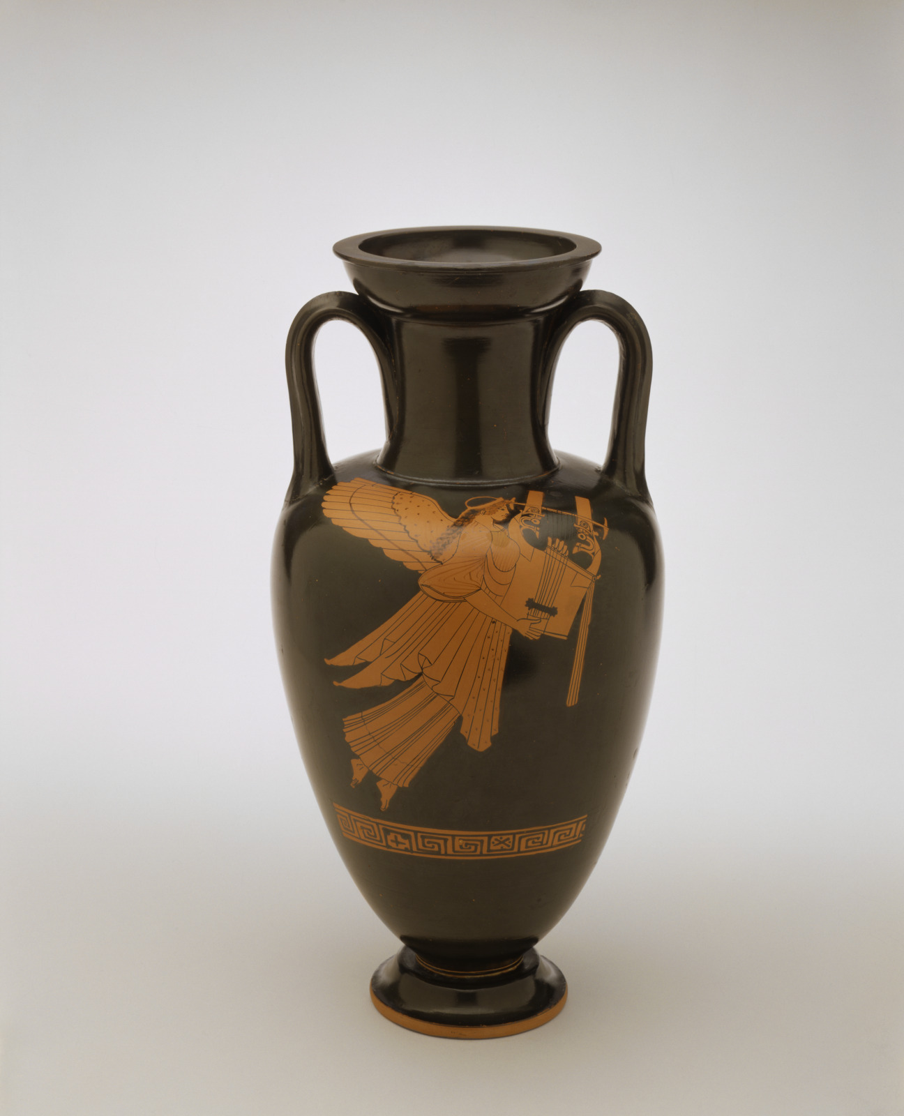 Amphora with Nike and Youth