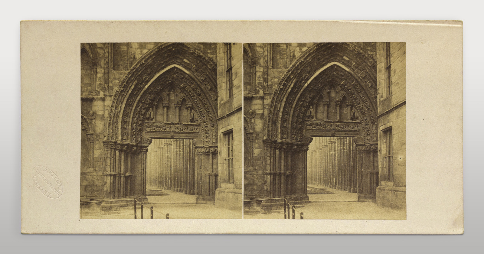 Entrance to Holyrood Chapel