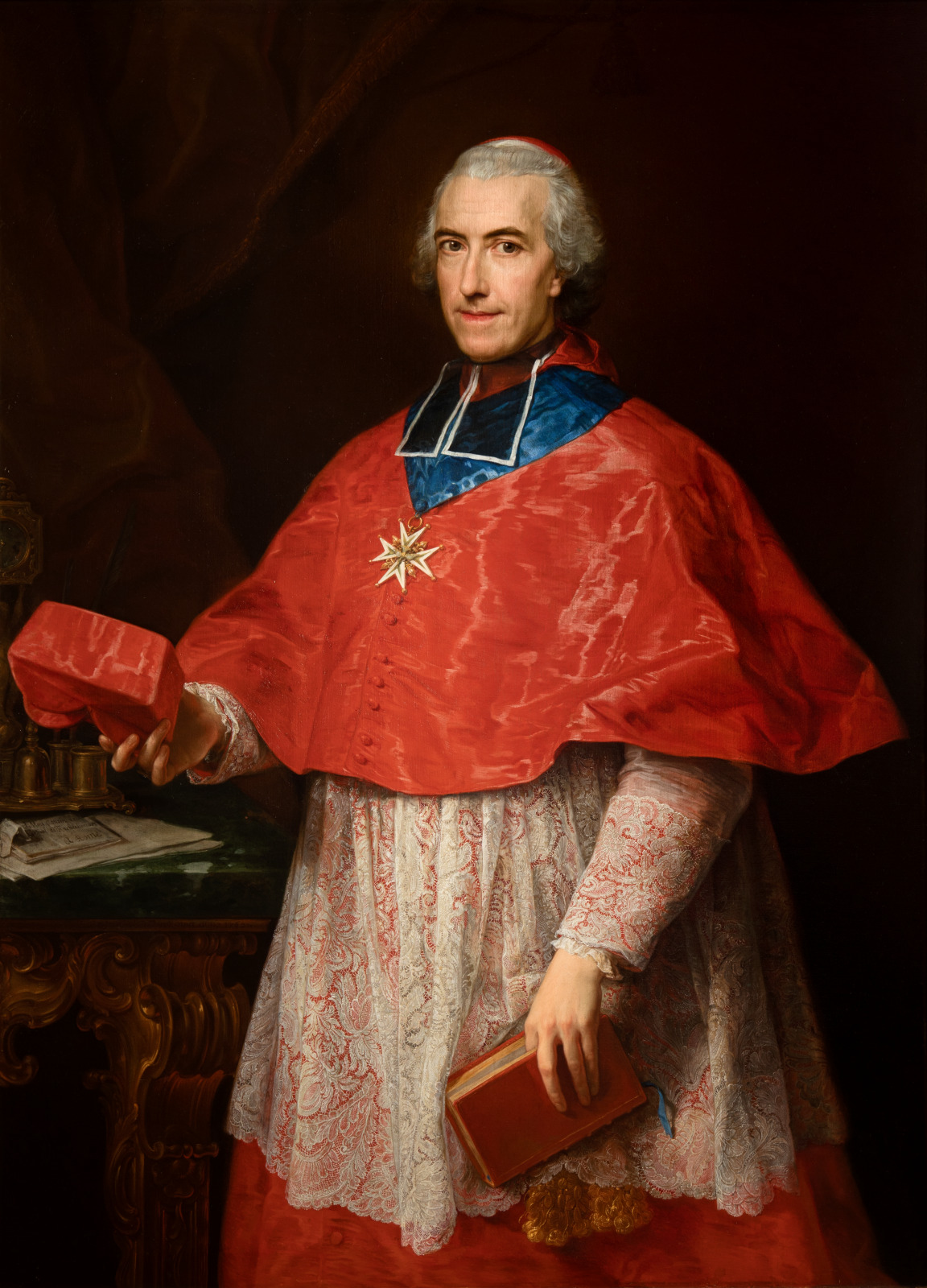 Portrait of Cardinal Jean-François Joseph de Rochechouart