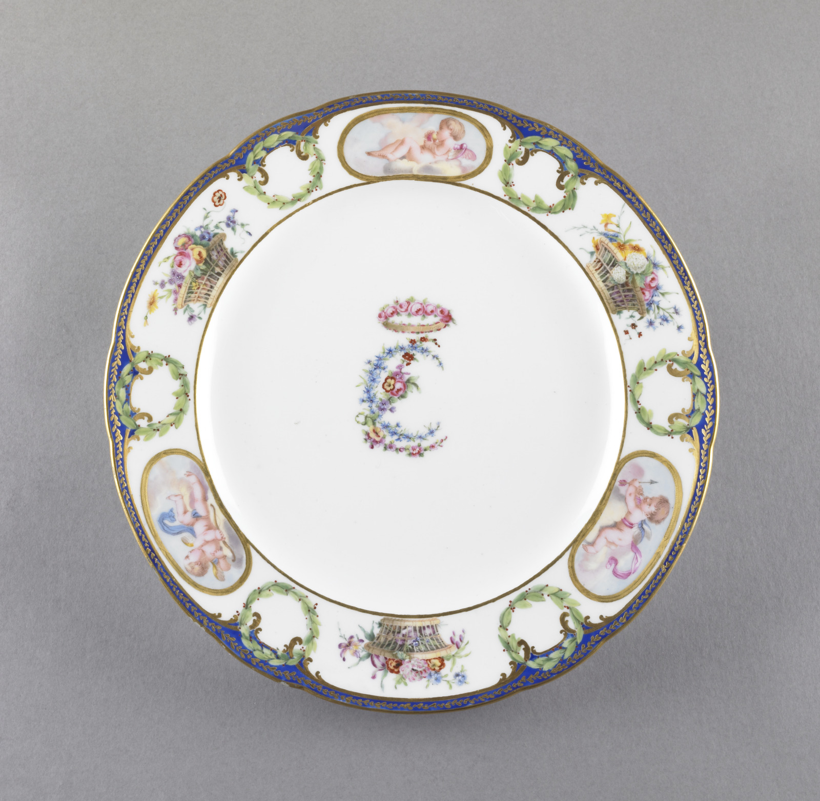 Plate, from the Charlotte-Louise Service