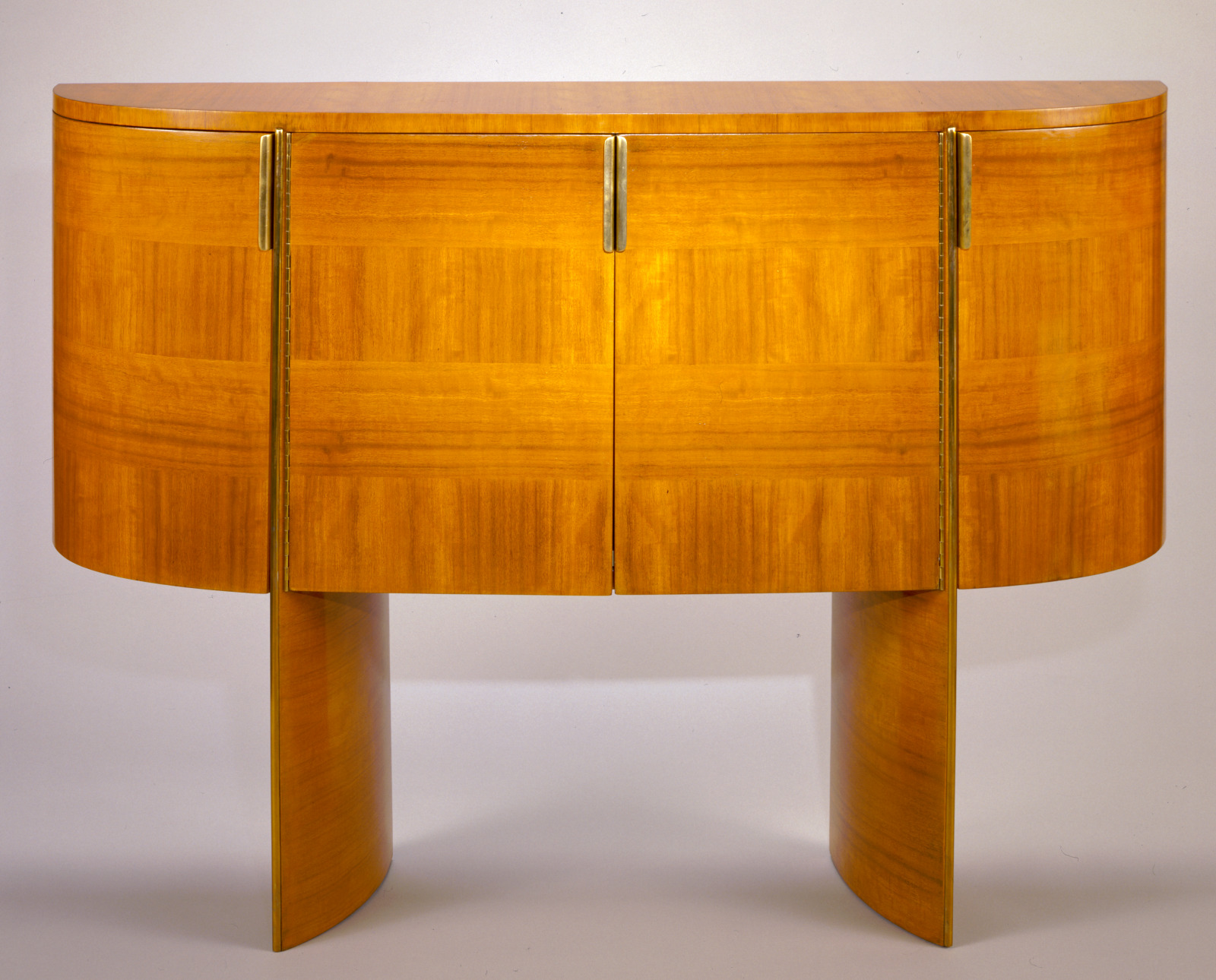 Sideboard, from the W. E. Bixby Residence, Kansas..., Kem Weber, American (born Germany), 1889–1963, 1936, Walnut veneer and…