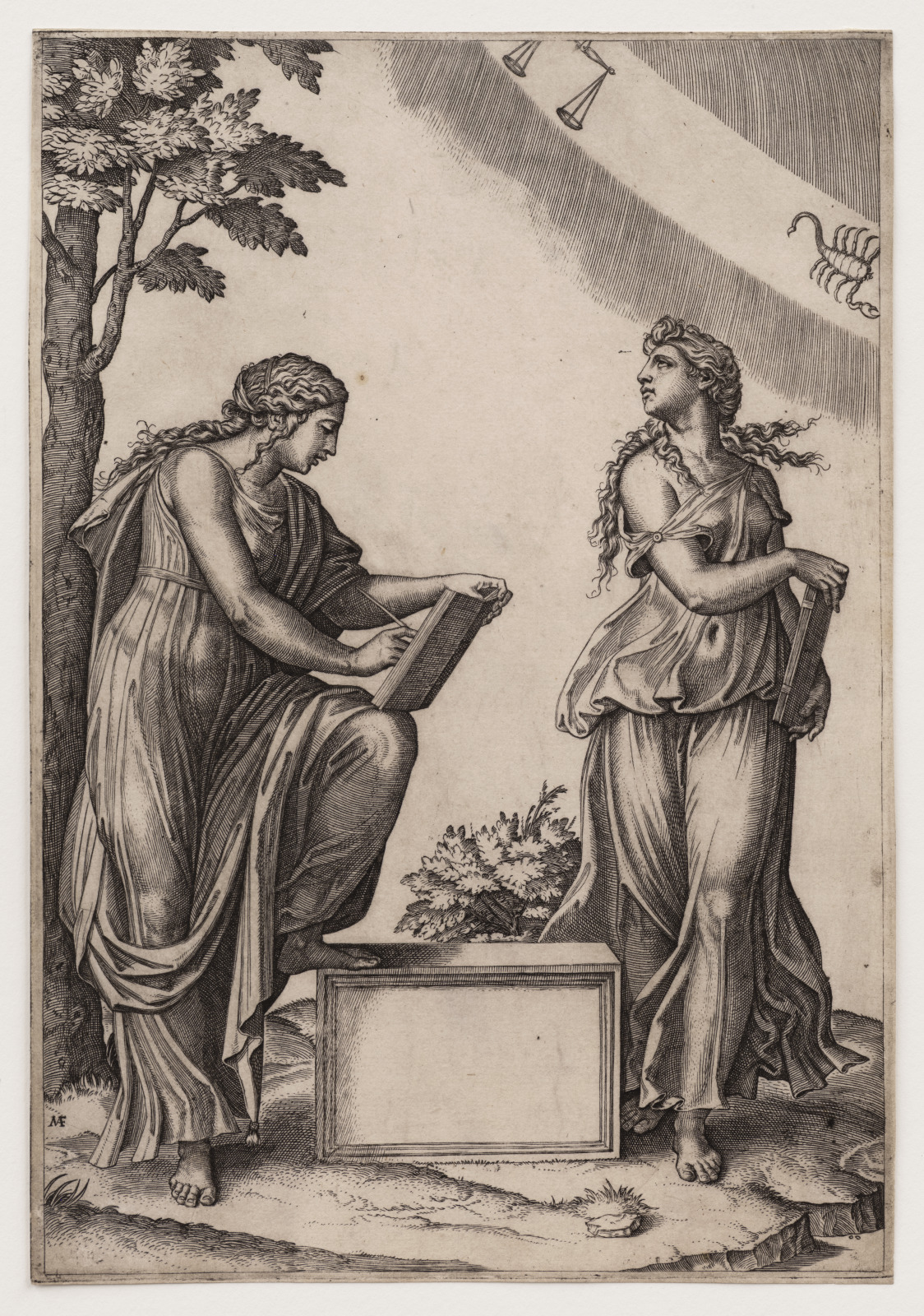 Two Women with the Signs of Libra and Scorpio