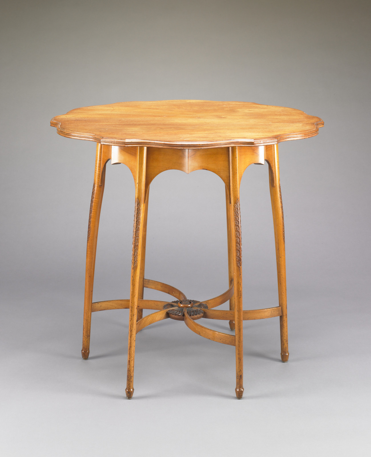 Occasional Table, George Washington Jack, American (active England), 1855–1931, c.1890, Walnut