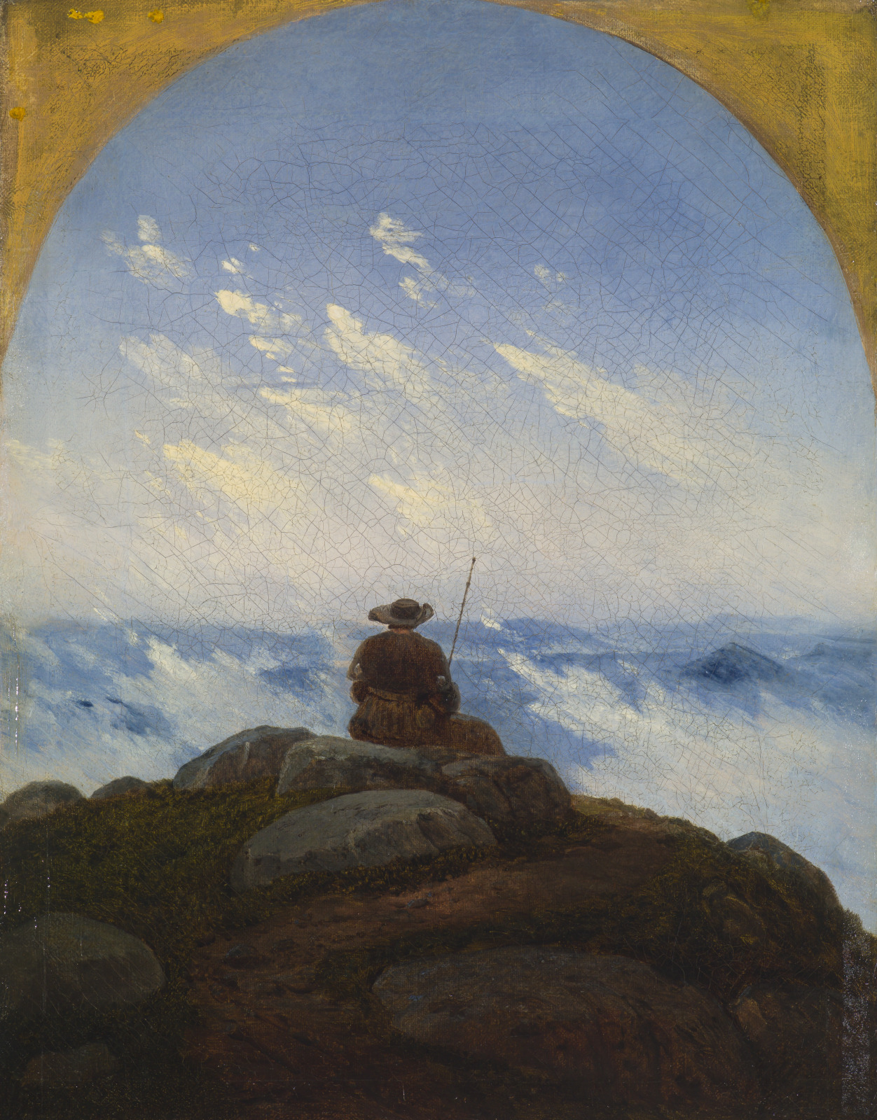 Wanderer on the Mountaintop