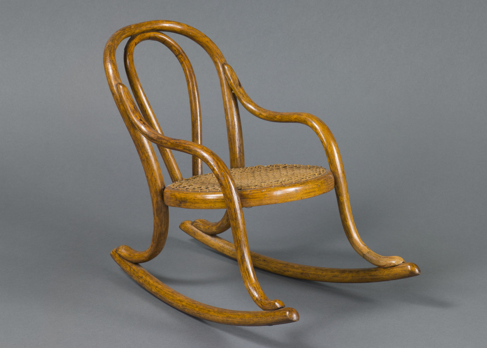 Doll’s Rocking Chair, attributed to Gebrüder Thonet, Vienna, Austria, founded 1853, designed 1885–86, made c.1890, Beech and…