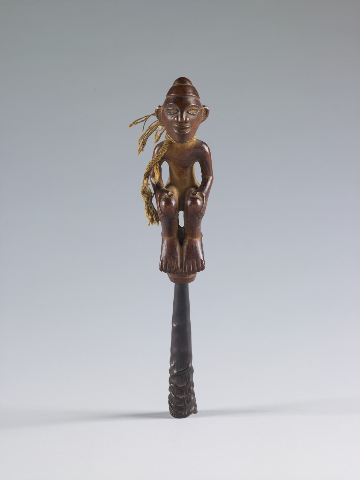 Whistle (nsiba) with Figural Finial