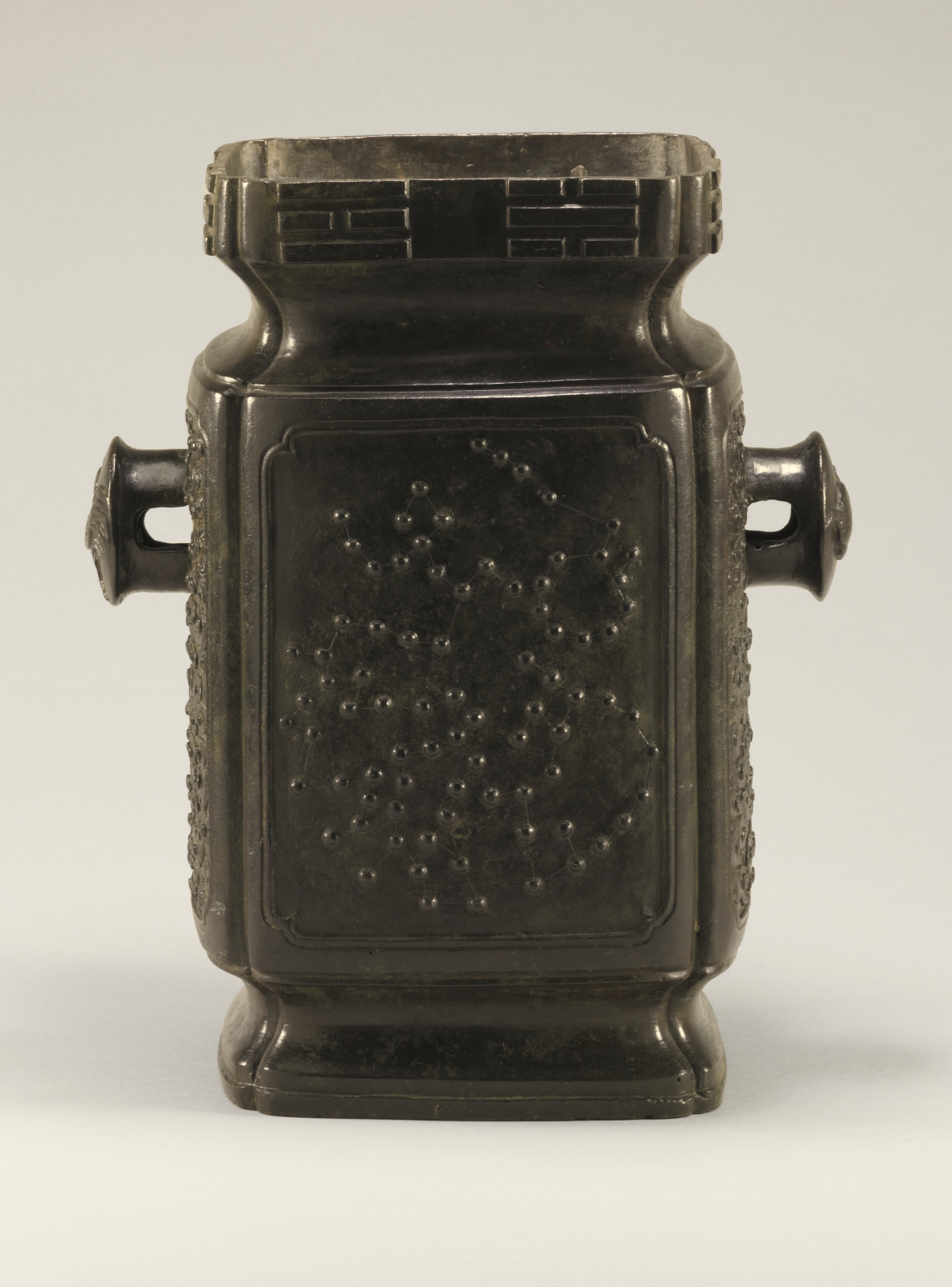 Daoist Ritual Vessel with Design of the Eight Trigrams and Constellation Diagrams