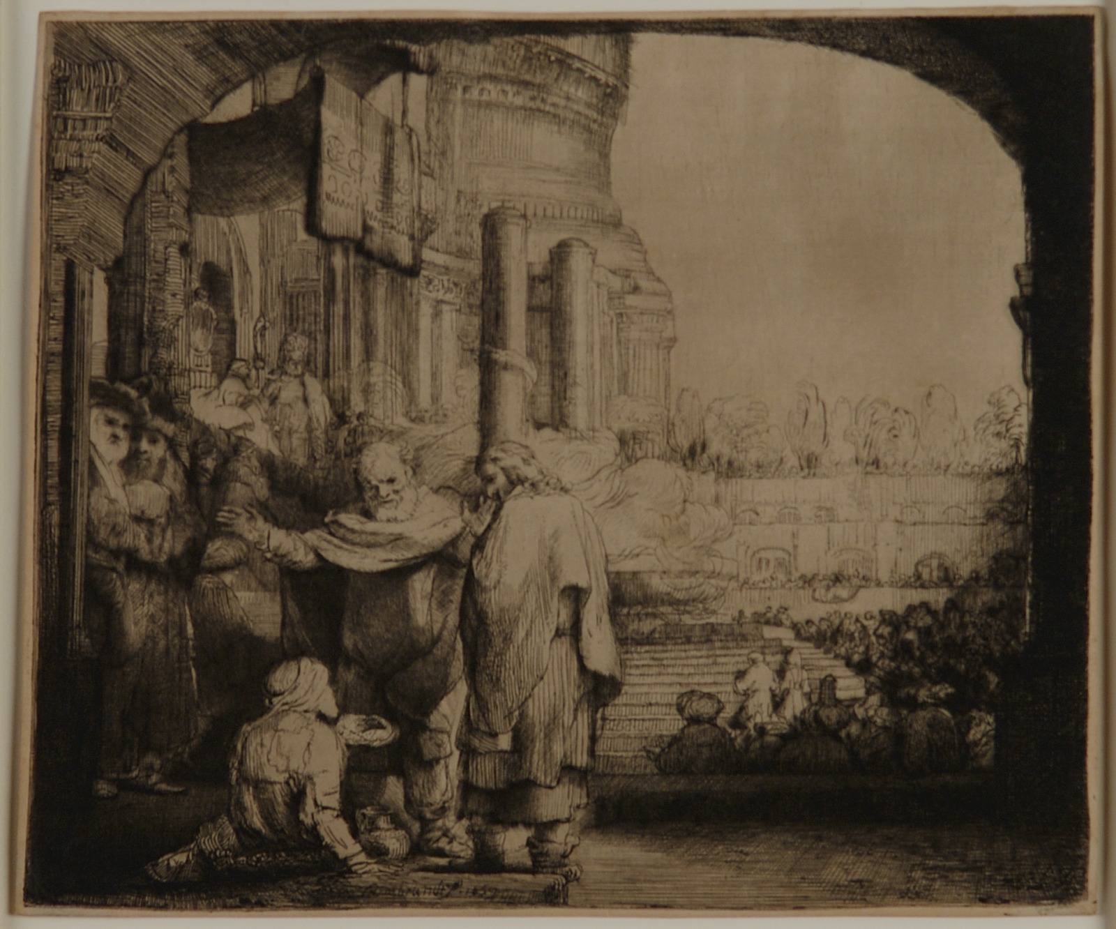 Peter and John at the Gate of the Temple