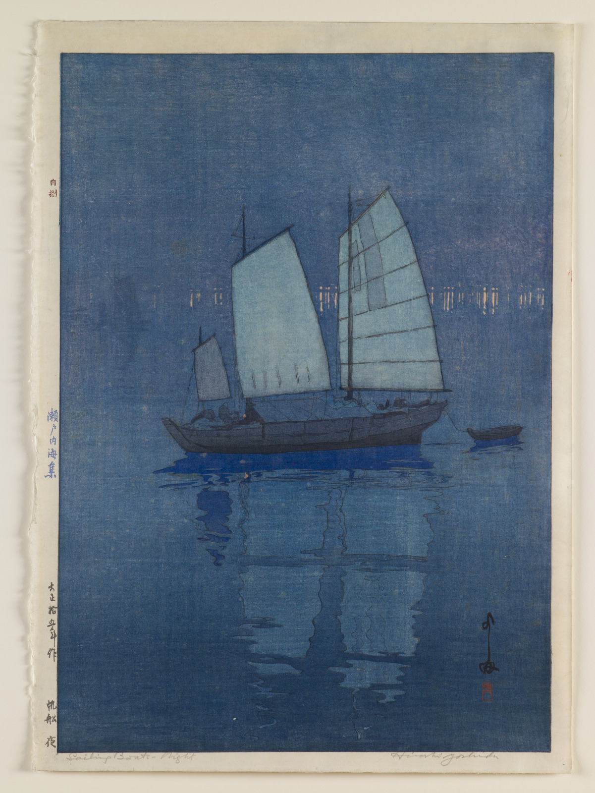 Sailing Boats — Night, from the series 