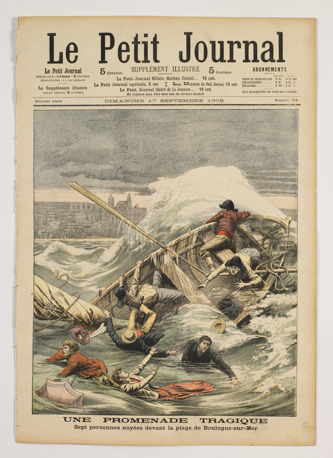 Le Petit Journal. Supplément Illustré, No. 774 - Saint Louis Art 