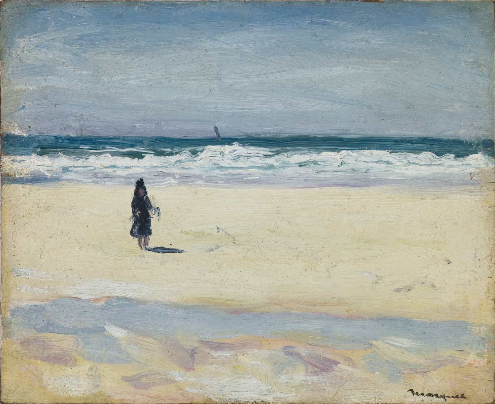 バリ絵画:beach girls バリ絵画:beach girls Young Girl on the Beach - Saint Louis Art