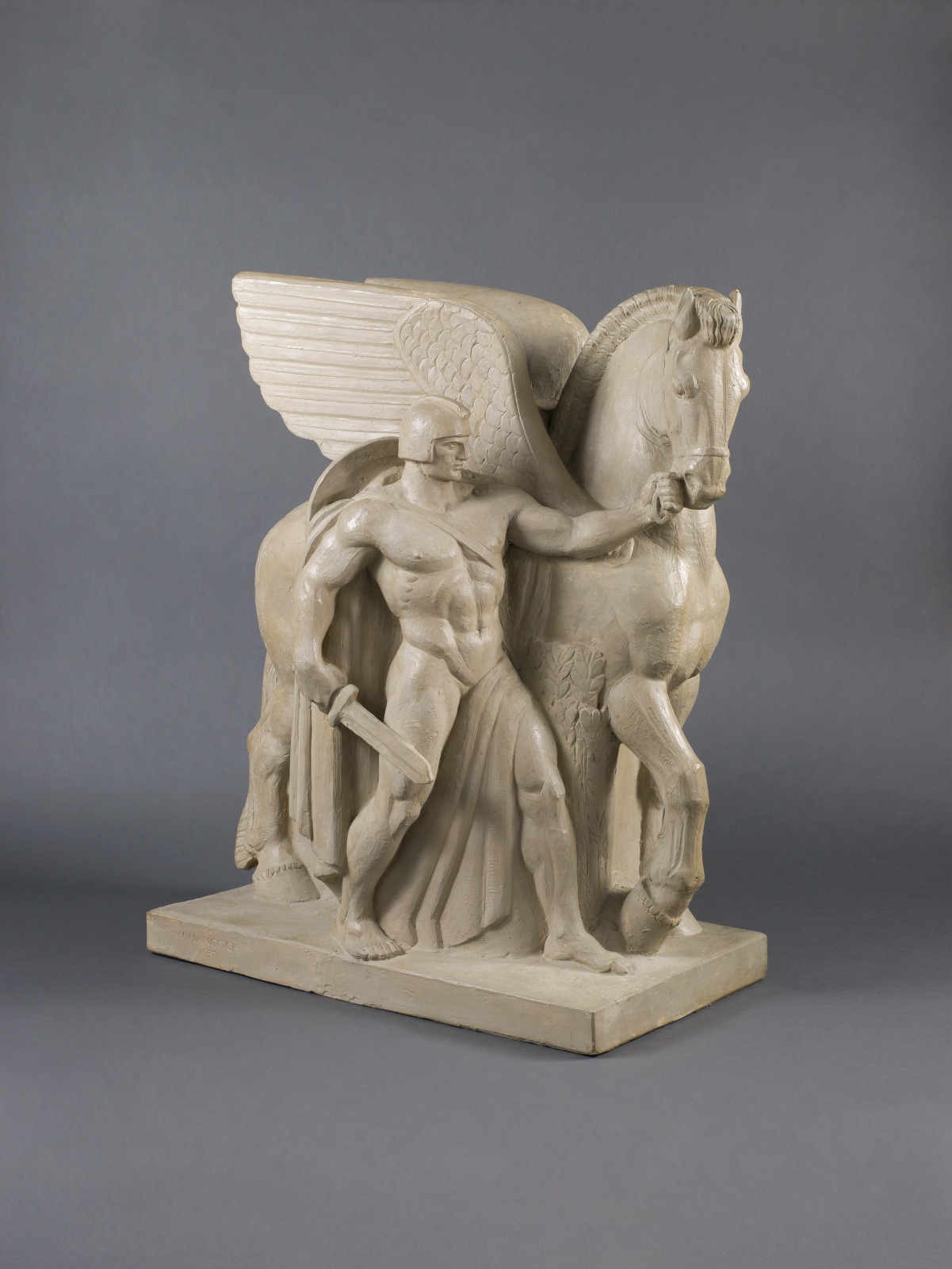Pegasus and Warrior (Courage)